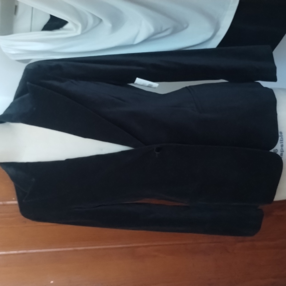 #3 MSRP=$248 NWT TAHARI CLASSIC NOTCHED COLLAR COTTON VELVET Alaina Blazer